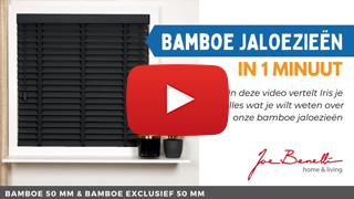 Bamboe jaloezieen